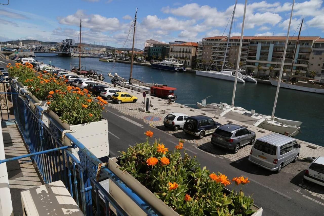 Grand Appartement Sur Canal A 2 Pas Du Centre Ville De Sète Dış mekan fotoğraf
